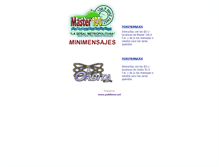 Tablet Screenshot of minimensajes.enpuertoplata.com